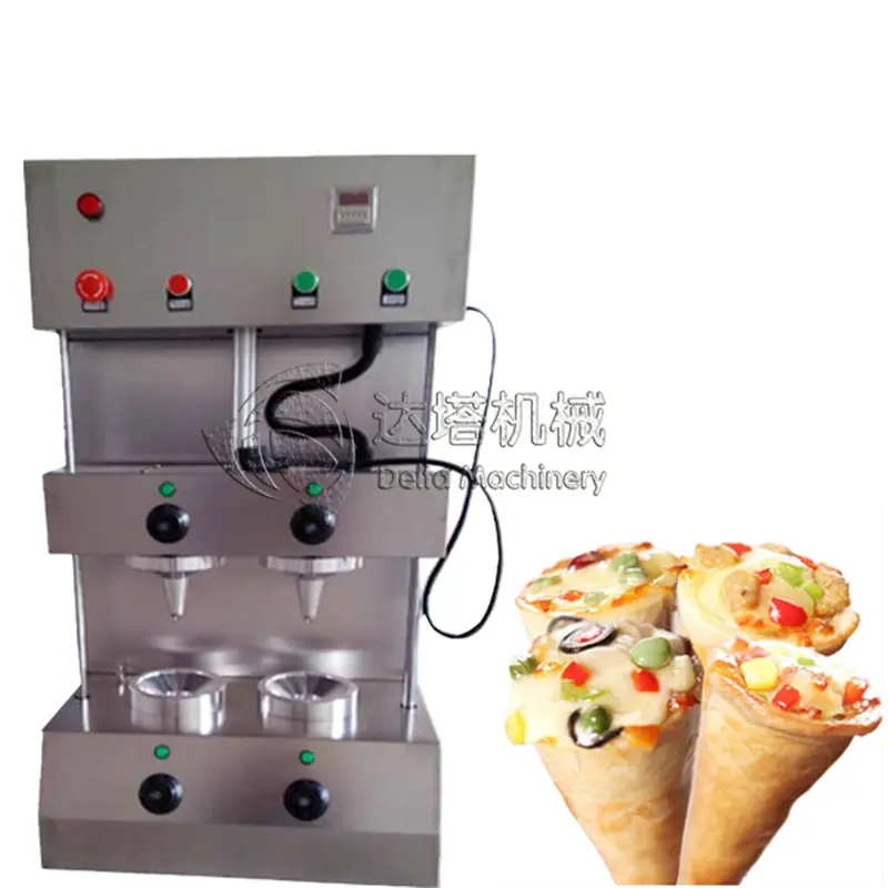 Italiaanse Automatische Pizza Cupcake Zoete Kegels Maken Machines Set Pizza Kegel Apparatuur Te Koop Op Maat Meegeleverd Delta 2000 56