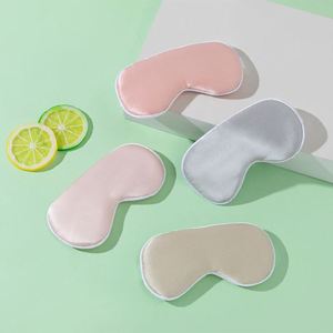 Children <b>Sleep</b> Eye <b>Mask</b> Women Man Elastic Adjustable Band Anti-Puffiness Anti-Wrinkle Super Soft Stain Silk Luxury Side OEM - Product Image 1