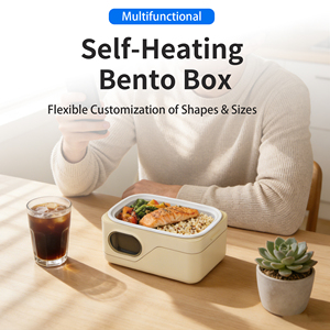 Boîte à lunch électrique 100-240V, chauffage sans eau, acier inoxydable 304, anti-fuite, chauffe-aliments <span class=keywords><strong>pour</strong></span> le bureau et la maison - Product Image 2