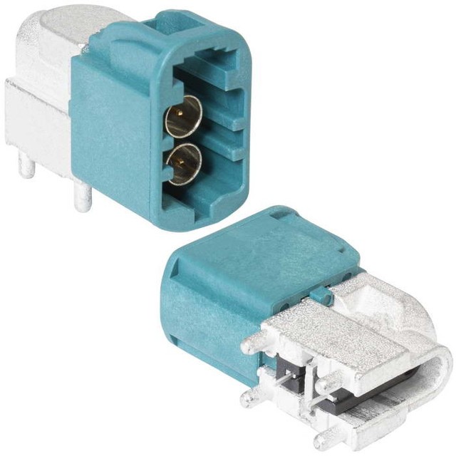 High-Frequency Connector RUICHI FAKRA Mini Series (HFM) 2x1 TYPE Z-P (Plug)
