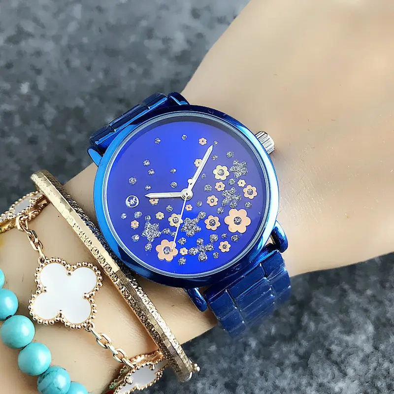 Custom Logo Fashion Relógios De Luxo para As Mulheres Casual Quartz Azul Relógios De Pulso Simples Criativo Relógio para Presente Relogio masculino