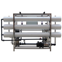 Système de filtration d'eau par osmose inverse (RO) commercial, machine à eau potable pure, machine de filtration pour la purification de l'eau de puits