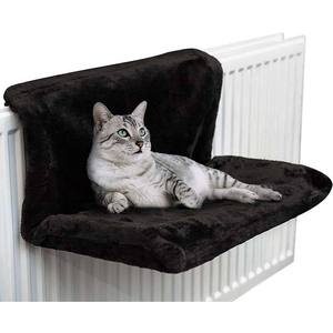 Vente en gros de lit de repos suspendu pour animaux de compagnie avec lit <span class=keywords><strong>radiateur</strong></span> Sherpa en polyester polaire doux et durable pour <span class=keywords><strong>chat</strong></span> - Product Image 2