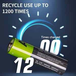 Magazzino IILEER USA in magazzino AA batteria al litio ricaricabile 1.5V 2000mAh 1700mAh 1400mAh 1200 cicli ad alta velocità di scarica - Product Image 2