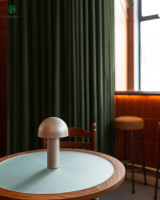 Table de bar vintage mi-siècle en bois courbé sur mesure, chaises de bar, tabourets de bar, mobilier d'hôtellerie pour bistrot, vin, café
