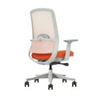 Chaise de bureau de direction contemporaine personnalisée pour le gaming, pivotante et inclinable, ergonomique, avec accoudoirs réglables, pivotant à 360° en nylon