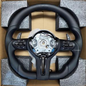 Volant chauffant en cuir M Sport personnalisé <span class=keywords><strong>pour</strong></span> BMW Série F (F20, F21, F22, F44, F30, F31, F34, F32, F33, F36, F10, F11, F07, F06, F12, F13) - Product Image 5