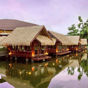 Panneaux <span class=keywords><strong>de</strong></span> chaume synthétique pour huttes tiki <span class=keywords><strong>de</strong></span> <span class=keywords><strong>Bali</strong></span> en Afrique du Sud, design traditionnel, imperméable, ignifuge, toit en herbe pour hôtels et huttes tiki - Product Image 4