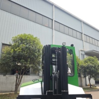 Carretilla elevadora eléctrica de nuevo diseño Carretilla elevadora de batería estándar Carretilla elevadora de cuatro direcciones para un reemplazo fácil