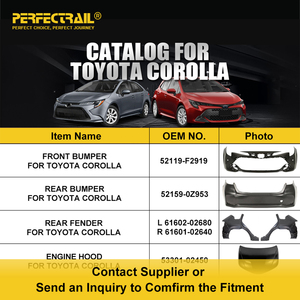 PERFECTRAIL Accesorios para Autos <span class=keywords><strong>4x4</strong></span>, Kit de Carrocería para Motor, Repuestos para <span class=keywords><strong>Toyota</strong></span> Corolla AE100 híbrido E10 E11 E12 - Product Image 2
