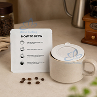 Sac de café portable UFO Fedora à design personnalisé, avec filtre en papier pour café filtre – Offre Spéciale