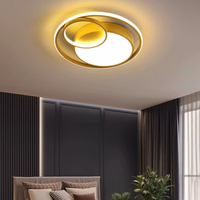 Plafonniers LED minimalistes modernes avec couvercle en acrylique pour chambre à coucher, chambre d'enfant et bureau - Éclairage domestique encastré