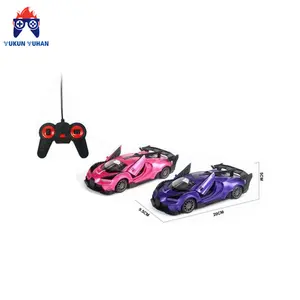 Quy Mô 1:24 RC Điều Khiển Từ Xa Một Chìa Khóa Để Mở Cửa Racing Xe Điều Khiển Vô Tuyến Mô Phỏng Thể Thao Xe Đồ Chơi