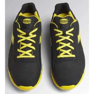 DIADORA UTILITY - 701.177664-80013/42 Low-cut black <b>safety</b> <b>shoes</b> in water-repellent nubuck silk S3 HRO SRC - Product Image 2