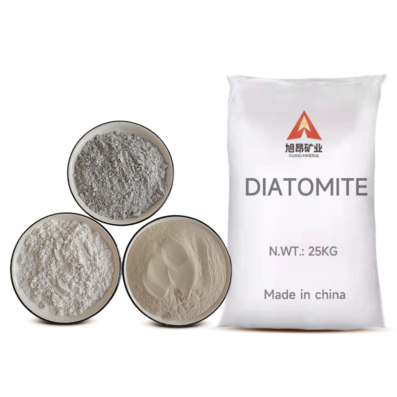 Diatomite Earth Filter Aid Flux Calcined