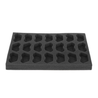 Insert en mousse EPE découpé sur mesure pour boîte à outils et boîte cadeau de quincaillerie, emballage de protection antichoc