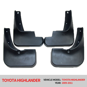 Wholesale Custom Car Fender <strong>Mud</strong> <strong>Flap</strong> for Toyota Highlander 2007-2012 <strong>Mud</strong> Splash Guards <strong>Flaps</strong> Mudguards - Product Image 2