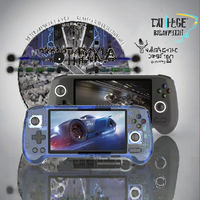Pour la console de jeu portable Anbernic RG556, écran de 5,48 pouces, Android 13, joystick Hall, lecteur de jeux vidéo rétro pour PS2, Wi-Fi