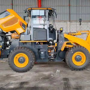 Productos Más Vendidos, Miniexcavadora China Nueva de 3 Toneladas y 5 Ruedas, Compacta 4x4 con Cucharón, Disponible en Stock para la Venta - Product Image 1