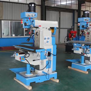ماكينة الطحن العمودي الصغيرة ZX6350C والحفر المعدني الخفيف مع تفتق مغزل MT4