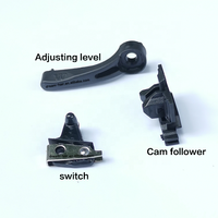 Barberia – pièces de rechange pour tondeuse à cheveux, moteur, interrupteur de batterie, levier de réglage PCB, couverture à ressort, ensembles complets pour Magic 8148
