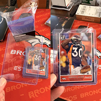 Protège-cartes rigides en plastique transparent sur mesure 3" x 4" 35pt-360pt pour cartes à collectionner sportives, basketball, football, Pokémon, MTG