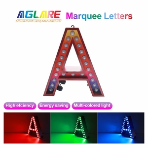 Aglare Custom Made Luminous Character Door LED Metal <strong>Shell</strong> Advertising <strong>Signs</strong> - Product Image 3
