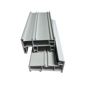 หน้าต่างพีวีซีหน้าต่างบานเลื่อนแบบ upvc โพรไฟล์กรอบพีวีซีที่มีกระจกบานสองชั้น - Product Image 1