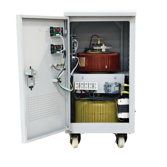 Svc/tnd 10kva 15kva 20kva 30kva 220v Copper Servo Motor Single Phase Ac Automatic Voltage Regulator Stabilizer