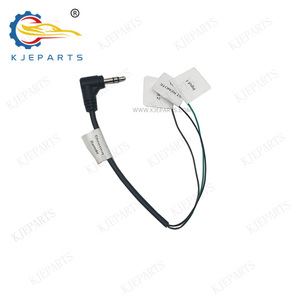 Kustom Auto 3 Core MIC Input Power Plug kawat Harness untuk mobil Player Steering Remote - Product Image 5
