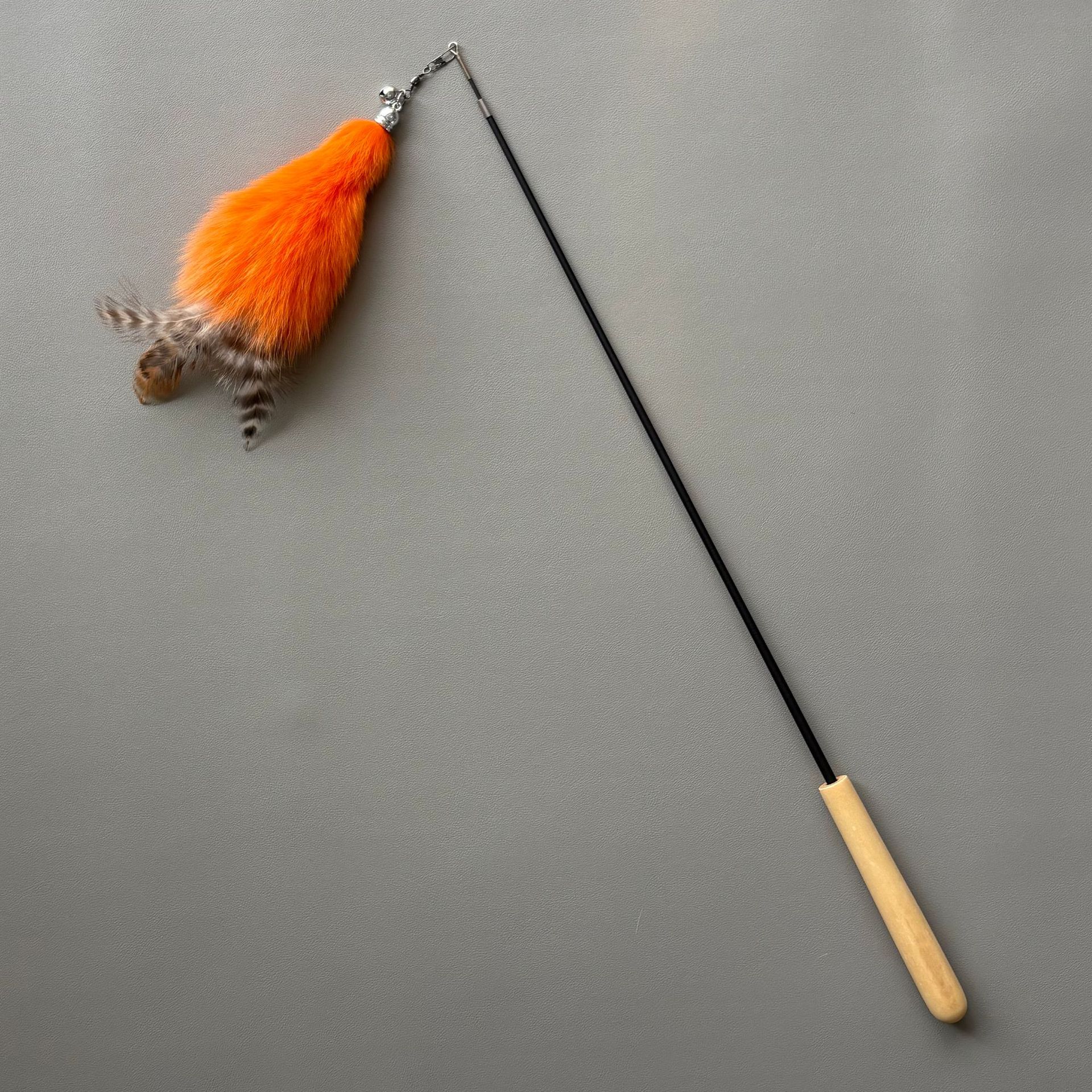 orange fox fur