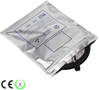 Sacs antistatiques LightProof faciles à ouvrir et à fermer pour le stockage des bandes lumineuses LED et des composants électroniques