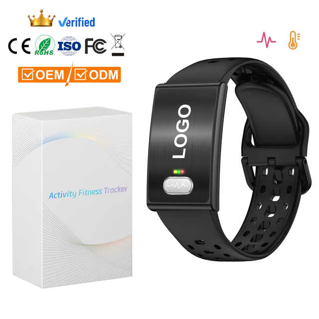 ES02 2026 Newest Smart Bracelet ECG HRV Body Temperature Health Sleep Monitoring Sport Mode Waterproof Fitness Smart Bracelet
