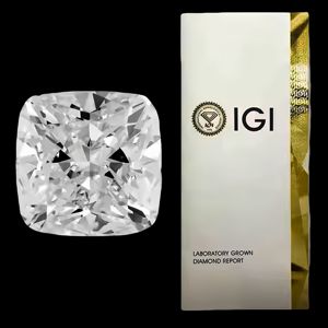 ヴィレサラボ人工カラードダイヤモンド9エクセレントカット0.3カラット5カラットVVSクラリティIGIルースダイヤモンド - Product Image 5