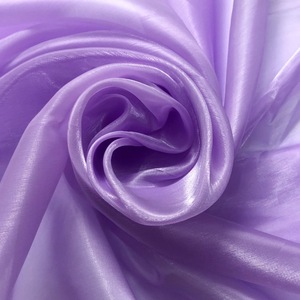 摄影背景面料汉服仿古服装面料设计师柔软光泽玻璃欧根纱面料 - Product Image 6
