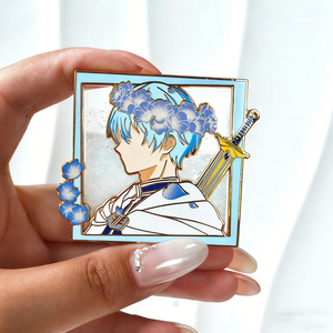 Badge en émail personnalisé par le fabricant, motif dessin animé, multicolore, à paillettes liquides fluantes, émail souple et dur - Product Image 6