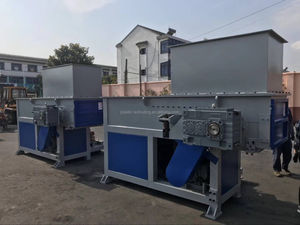 Chất thải Shredder máy nhựa chai Ống PP/PE khối u khối duy nhất trục Shredder - Product Image 5