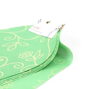 Almohadilla de comida de PVC,redonda, amigable con el medioambiente, nórdica, anti-calor, Mantel <span class=keywords><strong>Individual</strong></span> para <span class=keywords><strong>mesa</strong></span> de comedor - Product Image 6