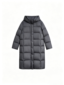 Abrigo largo de plumas y plumón para hombre OEM, para invierno, una prenda exterior cálida y protectora. - Product Image 5