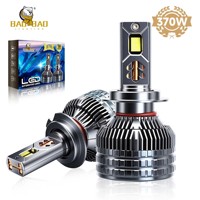 BB2924 Ampoule de phare de voiture LED haute puissance 370W 400W 40000LM 7000K 6500K Canbus H1 H4 H11 H7 H8 9005 9012 pour voiture