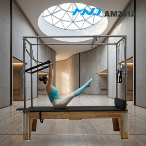 Cama <span class=keywords><strong>de</strong></span> Pilates <span class=keywords><strong>de</strong></span> Madera <span class=keywords><strong>de</strong></span> Caucho con Diseño <span class=keywords><strong>de</strong></span> Grado Profesional, Equipo <span class=keywords><strong>de</strong></span> Gimnasio MND Fitness para Compradores <span class=keywords><strong>de</strong></span> Centros <span class=keywords><strong>de</strong></span> Bienestar en Seattle - Product Image 1
