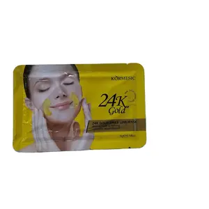 KORMESIC Skincare Sheet Face Mask Anti-wrinkle Firming Moisturizing 24K Gold Advanced Serum Smile Line Mask