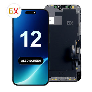 หน้าจอ GX OLED สำหรับเปลี่ยนหน้าจอ iPhone 12 สำหรับจอแสดงผล iPhone 12 สำหรับหน้าจอ iPhone 12 สำหรับซ่อมอะไหล่จอ LCD iPhone 12 - Product Image 1