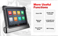 Outil de diagnostic automobile professionnel Autel MaxiSys Ultra Lite MS909 MK908P MK908 OBD2, programmeur de programmation ECU, scanner.