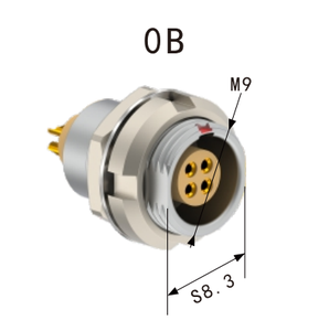 IP68 đơn hoặc đa lõi liên hệ đẩy kéo loạt cắm hoặc ổ cắm - Product Image 1