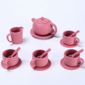 Children's Simulation Afternoon Tea Play House Toy Mini <b>Teacup</b> Teapot Dreamy Style <b>Set</b> Can Drink Water Model 65 - Product Image 4