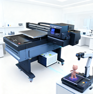 Impresora de Inyección de Tinta Plana Multifuncional UV 6090, Impresoras de Inyección de Tinta Digitales LED <span class=keywords><strong>3D</strong></span> para Bolígrafos, Botellas, Carcasas de Teléfono, Etiquetas de Cristal - Product Image 1