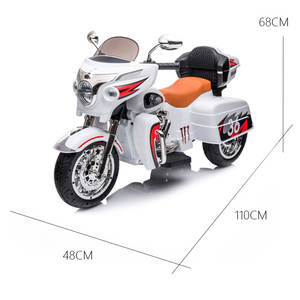 Werkseitige Lieferung <span class=keywords><strong>3</strong></span>-Rad-Chopper mit Scheinwerfer-Motorrad für Kinder <span class=keywords><strong>3</strong></span> und bis 12V Elektro-Kinder motorrad Kinder fahrt auf dem Motorrad - Product Image 1