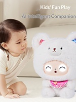 Jouet en peluche interactif intelligent en coton PP, robot parlant pour l'apprentissage précoce, compagnon adorable et parfait