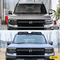 Modification de l'éclairage extérieur du SUV JETOUR G700, style Defender, éclairage LED sur le toit, double couleur, lampe de toit étanche, ensemble d'éclairage de toit